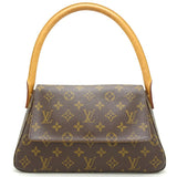 Louis Vuitton  Monogram Mini Looping Brown Handbag