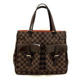 Louis Vuitton Joseph Tote Bag Handbag Damier Ebene Leather Brown