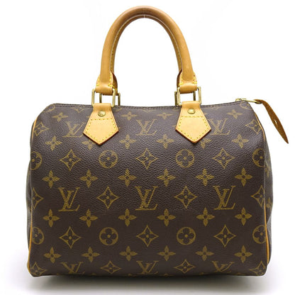 Louis Vuitton Monogram Speedy 25 Brown Mini Boston Bag