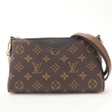 Louis Vuitton Pallas Clutch Monogram Shoulder Bag
