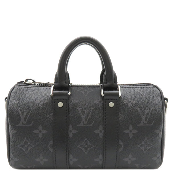 Louis Vuitton Keepall XS Monogram Eclipse Shoulder Black