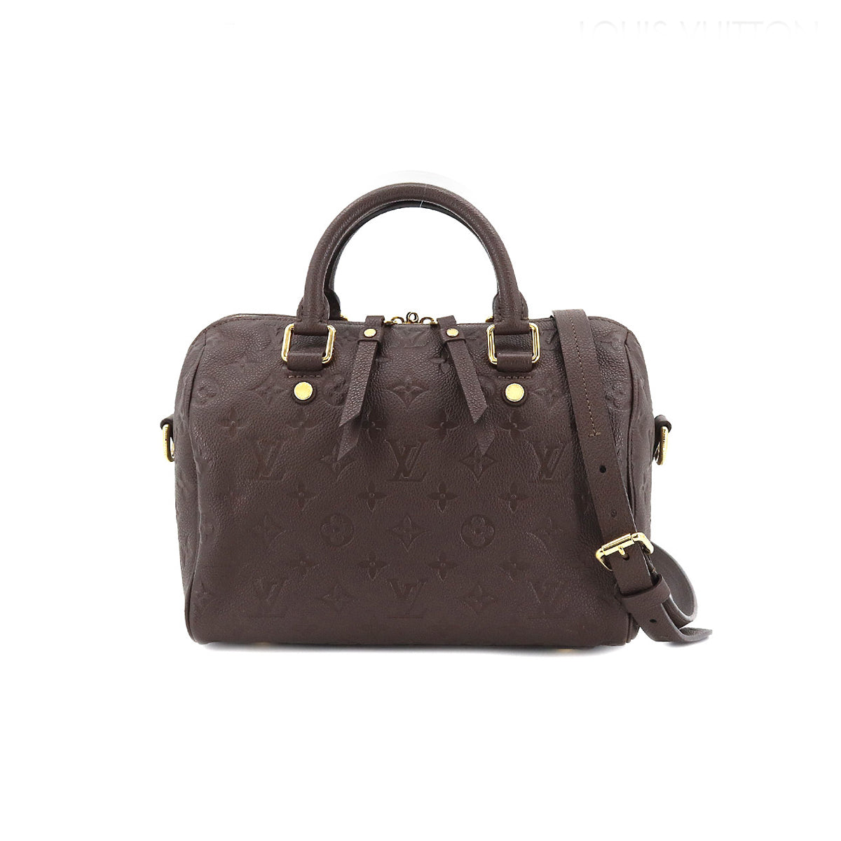 Louis Vuitton Implant Speedy Bandouliere 25 Shoulder Bag Noir Black