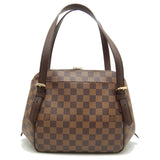 Louis Vuitton Damier Belem MM Ebene Shoulder Bag