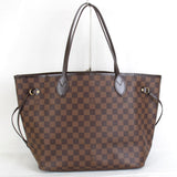Louis Vuitton Neverfull MM Tote Bag Damier Canvas