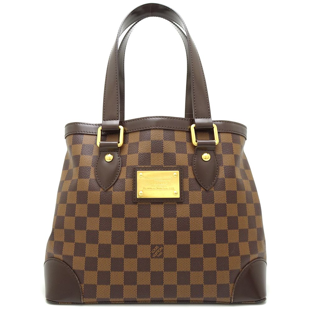 Louis Vuitton  Damier Hampstead PM Ebene Tote Bag Brown