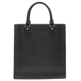 Louis Vuitton Epi Sac Plat PM Tote Bag Empreinte Leather Black