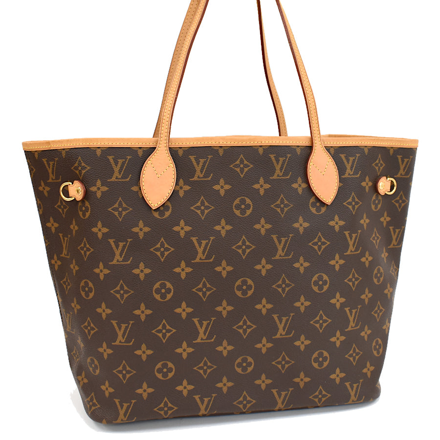 Louis Vuitton Neverfull MM Shoulder Bag Monogram Brown