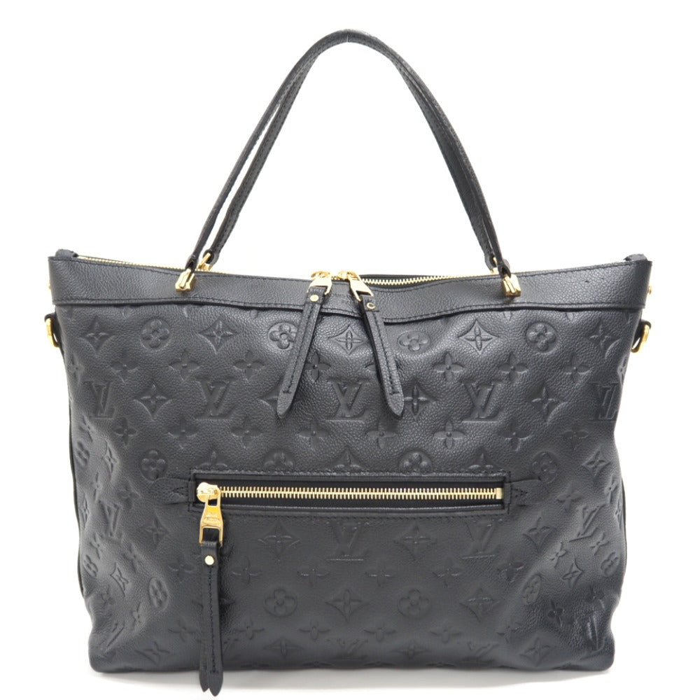 Louis Vuitton Bastille MM 2WAY Shoulder Bag Monogram Implant Handbag