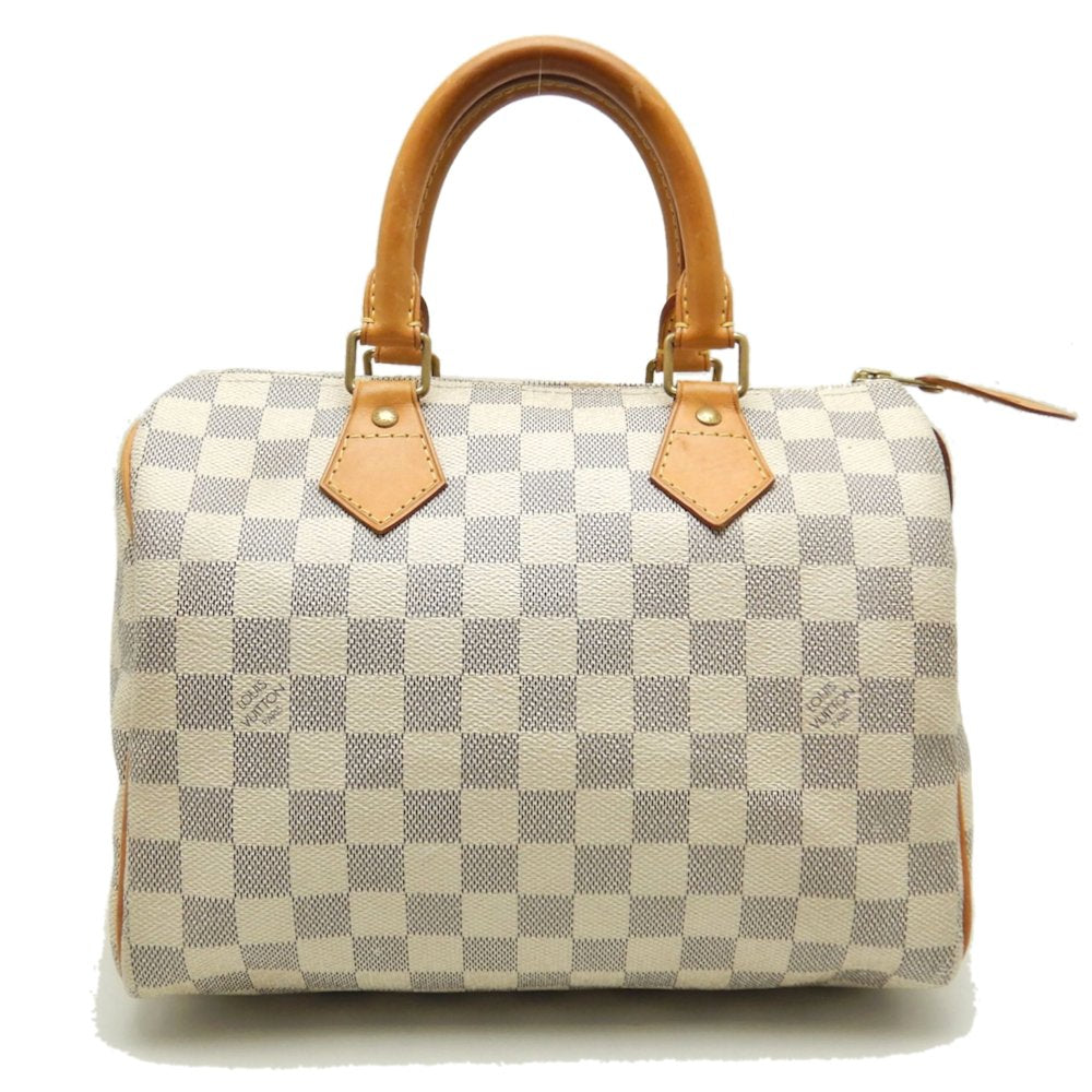 Louis Vuitton Damier Azur Speedy 25 Mini Boston Bag