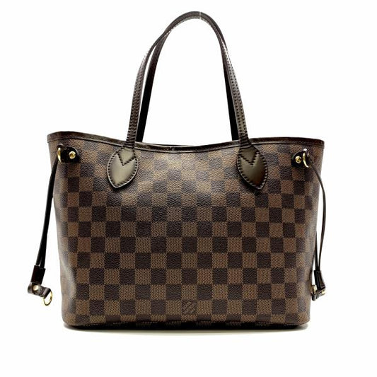 Louis Vuitton Neverfull PM Shoulder Bag Tote Bag Damier Ebene