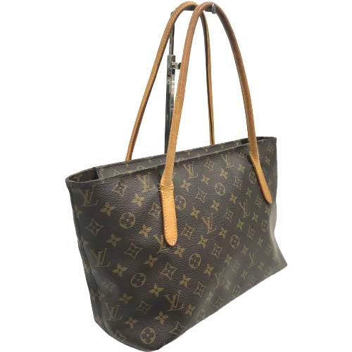 Louis Vuitton Raspail PM Monogram Shoulder Bag Handbag Tote Bag Leather Brown