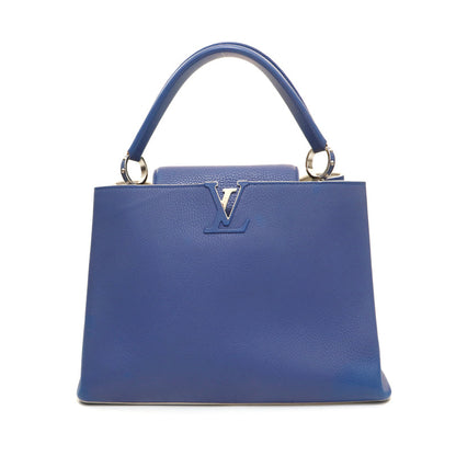 Louis Vuitton Capucines MM Handbag Light Blue