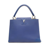 Louis Vuitton Capucines MM Handbag Light Blue