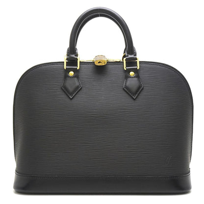Louis Vuitton Epi Alma Noir Handbag Black