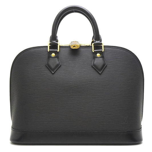 Louis Vuitton Epi Alma Noir Handbag Black