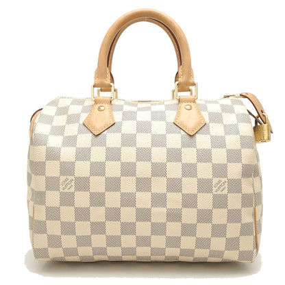 Louis Vuitton Damier Azur Speedy 25 Mini Boston Bag