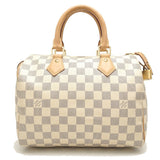 Louis Vuitton Damier Azur Speedy 25 Mini Boston Bag