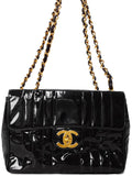 Chanel Mademoiselle Chain Shoulder Bag Black