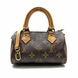 Louis Vuitton Monogram Mini Speedy Handbag Shoulder Bag