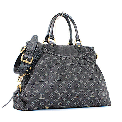 Louis Vuitton Monogram Denim Black Neocabby 2way Tote Bag