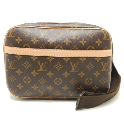 Louis Vuitton Monogram Reporter PM Brown Diagonal Shoulder