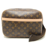 Louis Vuitton Monogram Reporter PM Brown Diagonal Shoulder