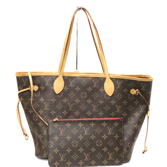 Louis Vuitton Neverfull MM Tote Bag Monogram Brown