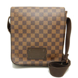 Louis Vuitton Damier Brooklyn PM Ebene Diagonal Shoulder Brown