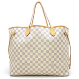 Louis Vuitton Damier Azur Neverfull GM Tote Bag