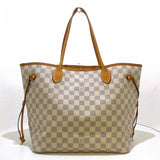 Louis Vuitton Neverfull MM Tote Bag Azure Damier Canvas