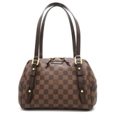 Louis Vuitton Damier Rivington PM Ebene Handbag Brown