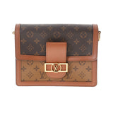 Louis Vuitton Monogram Reverse Dauphine MM Brown
