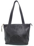 Chanel Coco Mark Shoulder Bag Black