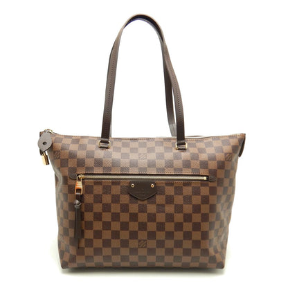 Louis Vuitton Damier Jena MM Ebene Shoulder Tote Brown