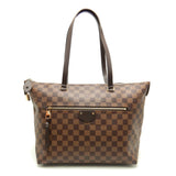 Louis Vuitton Damier Jena MM Ebene Shoulder Tote Brown
