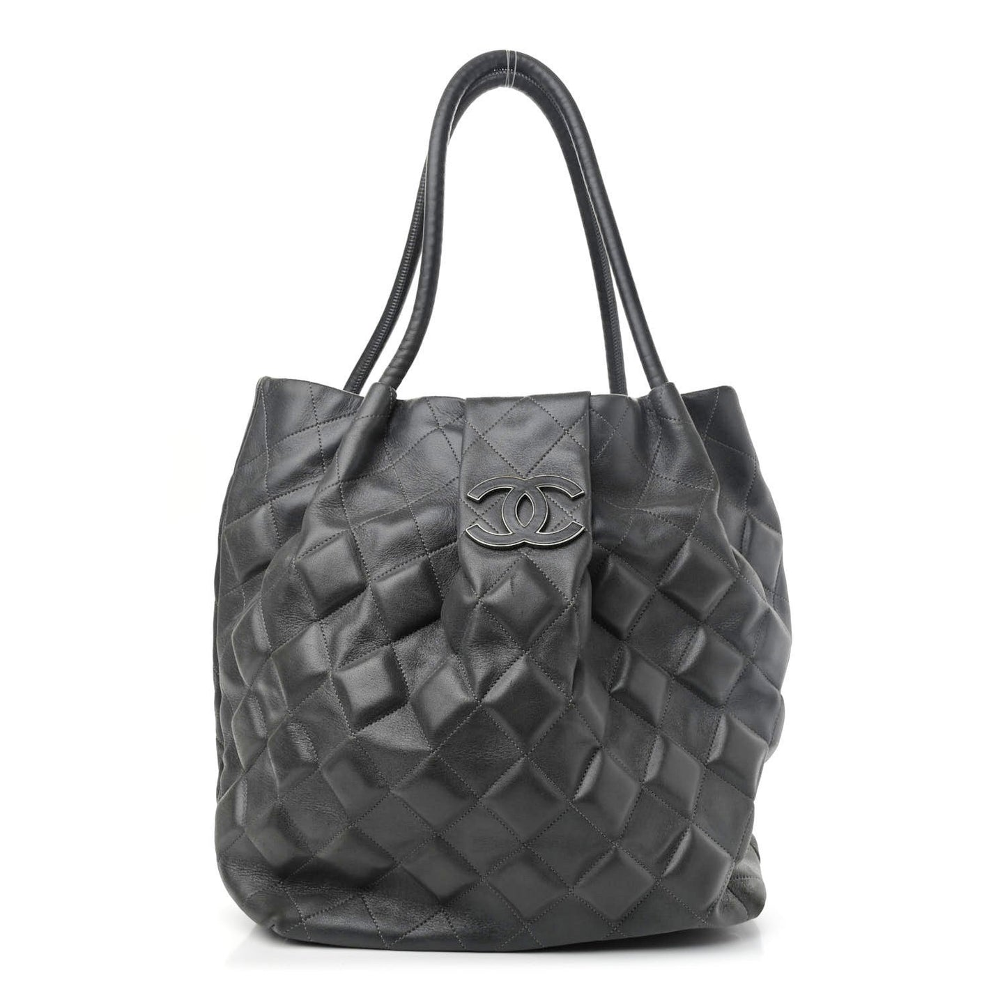 Calfskin Sloane Square Tote Grey