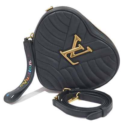 Louis Vuitton Heart Bag New Wave Calf Leather 2way Clutch