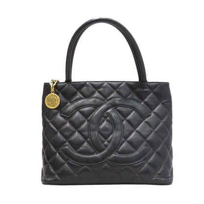 Chanel Tote Bag Black Caviar Skin