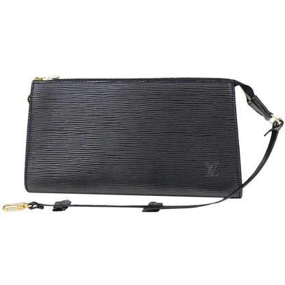 Louis Vuitton Pochette Accessoires Handbag Accessory Pouch Epi Noir