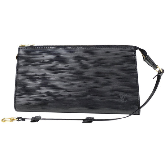 Louis Vuitton Pochette Accessoires Handbag Accessory Pouch Epi Noir