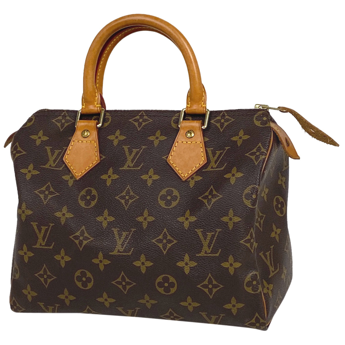 Louis Vuitton Speedy 25 Boston Bag Commuter Monogram Brown
