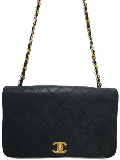 Chanel Matelasse Chain Shoulder Bag Black