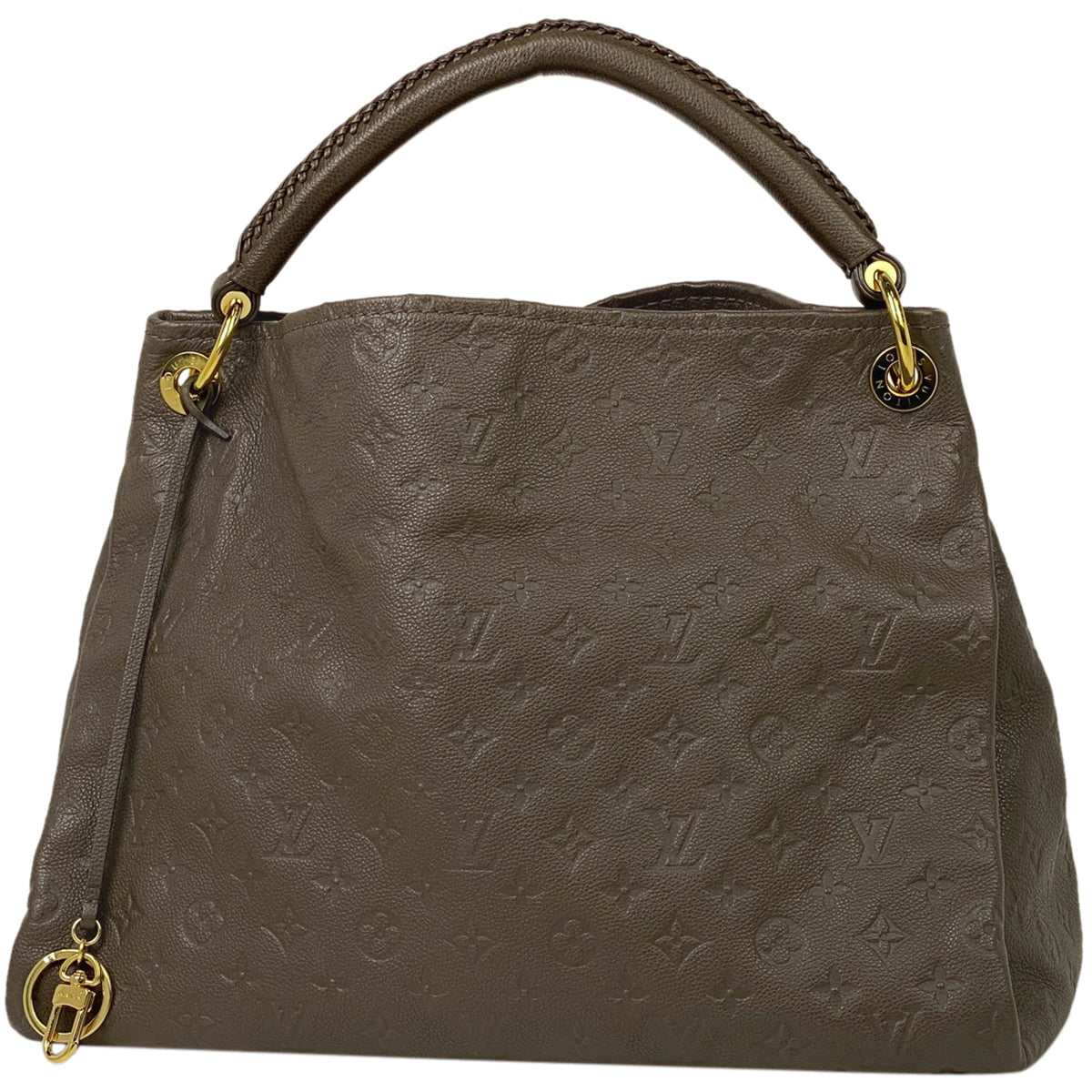 Louis Vuitton Artsy MM Shoulder Bag Monogram Implant