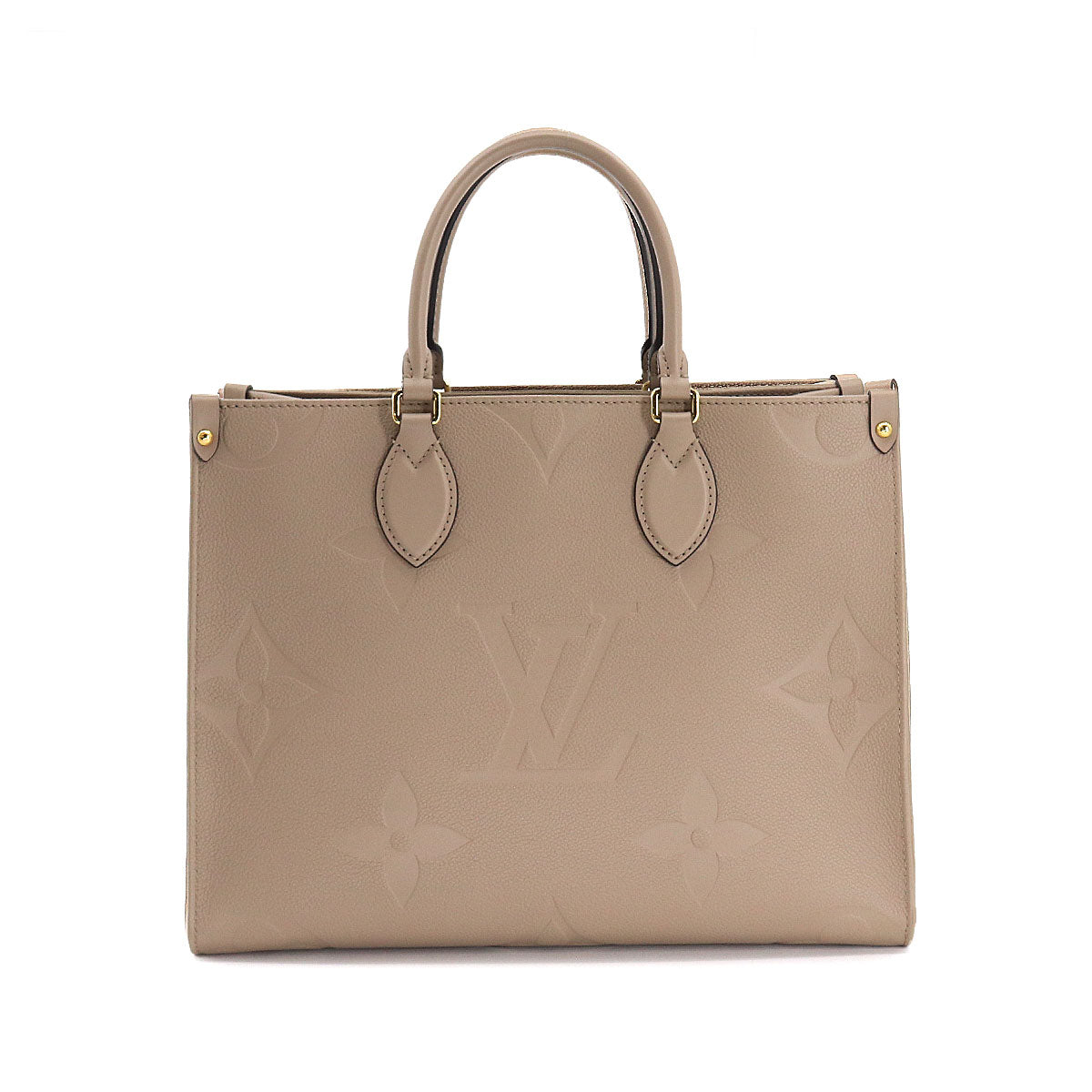 Louis Vuitton Monogram Emplant Onthego MM 2 Way Tote Shoulder Bag