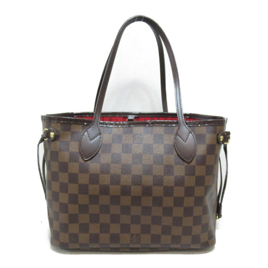 Louis Vuitton Neverfull MM Tote Coated Canvas Damier Ebene