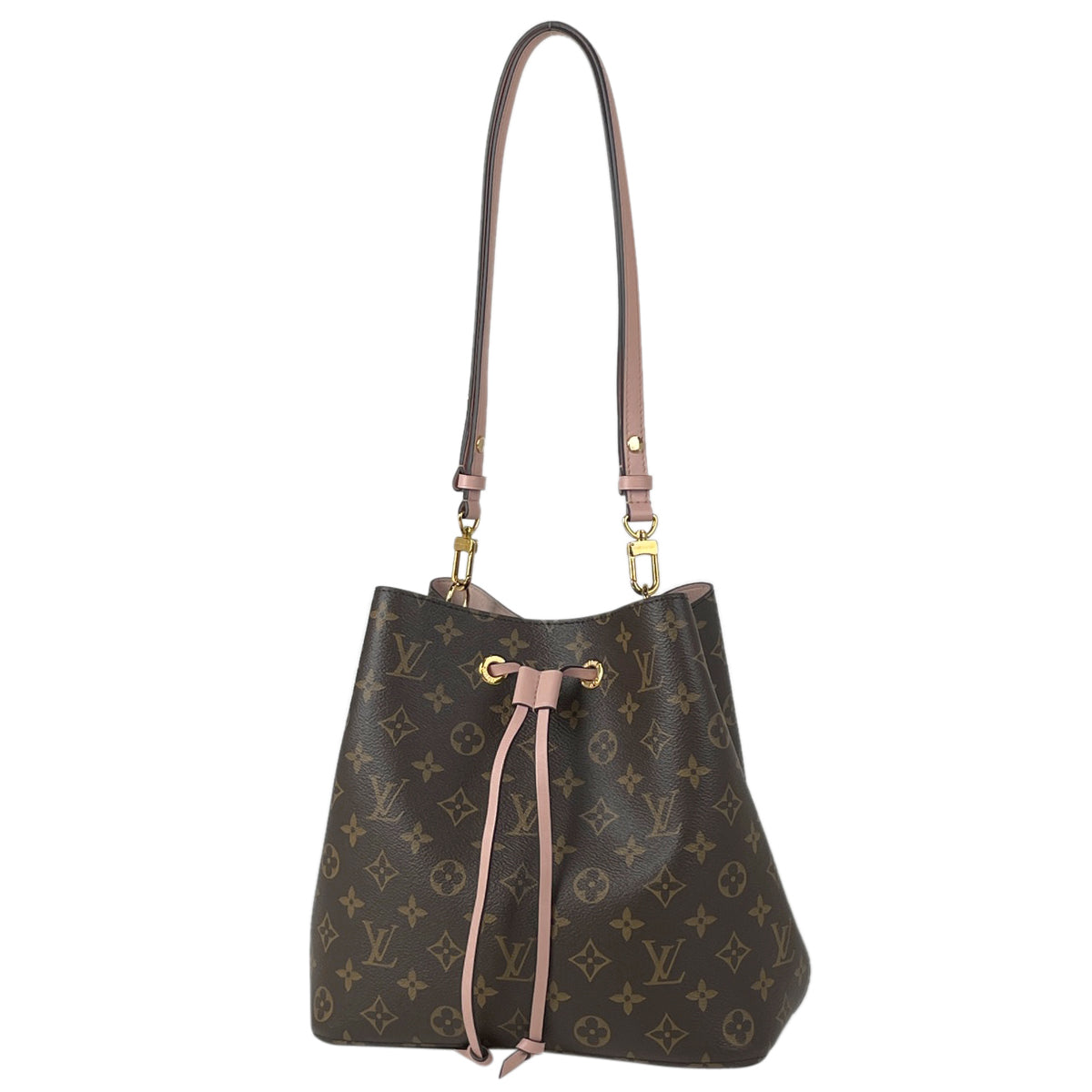 Louis Vuitton Crossbody Drawstring Shoulder Bag Monogram