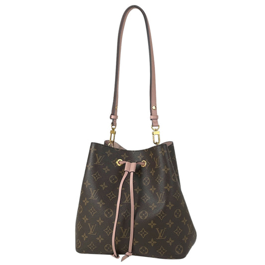 Louis Vuitton Crossbody Drawstring Shoulder Bag Monogram