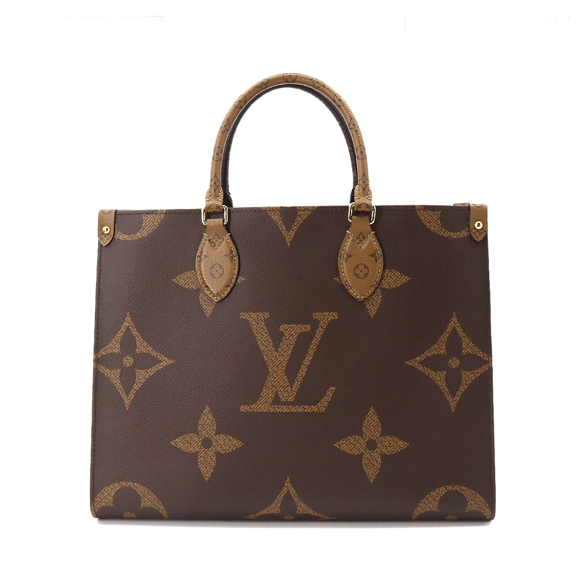 Louis Vuitton Giant Monogram Onthego MM 2 Way Tote Shoulder Bag