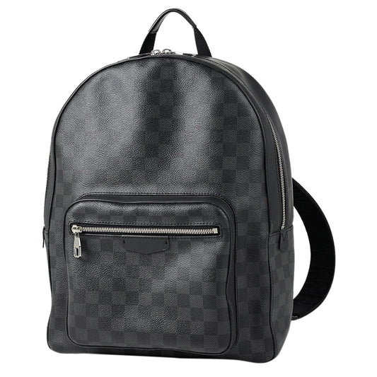 Louis Vuitton Josh Backpack Daypack Rucksack Damier Graphite Black