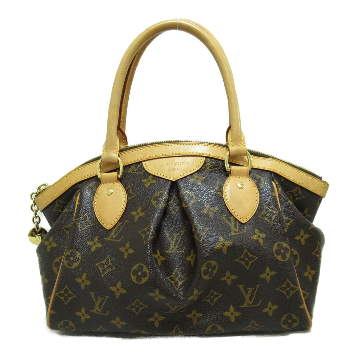 Louis Vuitton Tivoli PM Handbag Bag PVC Coated Canvas Monogram